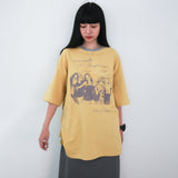 ブリーズオーバーフィットTシャツ [Mustard]