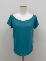 Lena Boat Neck Short Sleeve T-Shirt