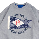 APPLIQUE EMBROIDERED MTM T-SHIRT (UNISEX)_SYF3TS05MG