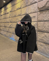 Overfit boa jacket
