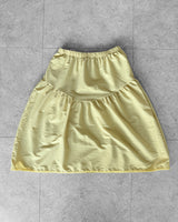 MONET LACE SHIRRING SKIRT