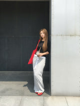[3/4 Sleeve] Loen Modal Side-Ruched Tee (12c)
