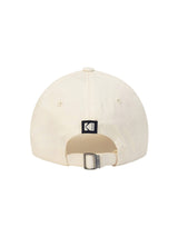 WOVEN RELAX FIT BALL CAP【IVORY】