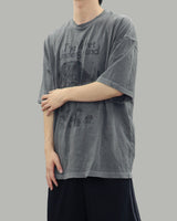 ベッダーダメージ半袖Tシャツ(GRAY)