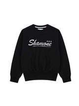 26ss SHAMONE エンブロイダリースウェットシャツ 2color