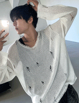 Thumbel ダメージTシャツ