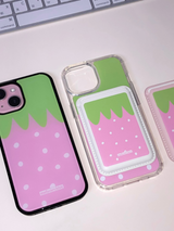 strawberry glass case
