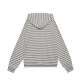 saros stripe zip-up - White(2)