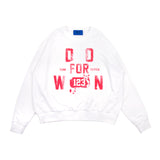 オーバーフィットターンダウンスウェットシャツ (UNISEX)_SYS2TS05WT