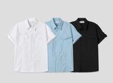 LMN Western Roll-Up Nylon Short Sleeve Shirt (3 colors)