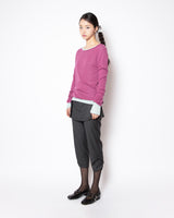 SOFT LAYERED TOP (PLUM)