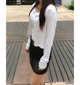 (4color) tension sleeveless cardigan set