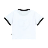 ユニコーンリンガークロップTシャツ_ホワイト