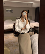 Teed Standard Shirt Blouse / 14 colors