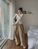 Brick Vintage Wide Cargo Pants