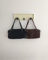 Seah Eyelet Leather Shoulder Bag