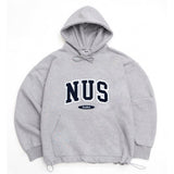 Nus. x HUKE フードT (グレー)