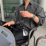 ステーブルサマーアイスピグメントリネンシャツ
