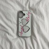 [MADE] Angel Baby • Light Mint • Mirror Bumper Case