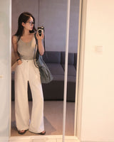 [BELLIDE MADE] Basic round camisole & sleeveless