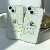 Left - Star Couple Phone Case_glitter