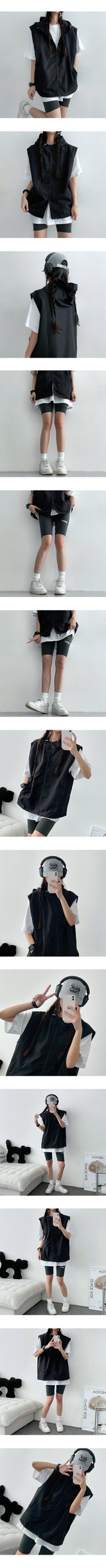 Liren Embroidered Half-Length Leggings