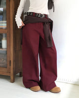 Middle Carpenter Detail Long Pants