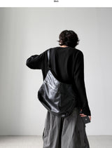 Hyatt Leather Crossbody Bag