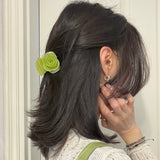 [add color]ダブル ローズ ヘアクリップ (4color)