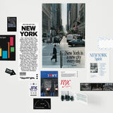 oab newyork pack / scrap sticker set