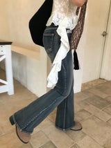 ブリゲットグラディエントウォッシングデニムパンツ