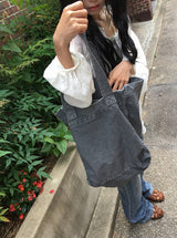 Kae Vintage Washing Big Shoulder Bag
