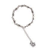 Barbed Wire Bracelet_Antique Silver
