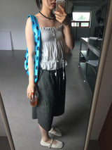 Wheel Cargo Bermuda Pants (3color)