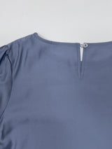 [Bustier SET] Clean Halterneck Layered Blouse