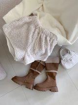 Puff Teddy Poggle Fleece Boa Shorts (3 colors)