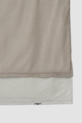 Mesh Layered Top / Beige