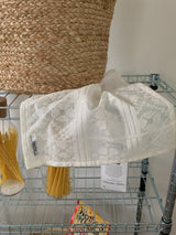 Cross-stitch pattern kitchen cloth