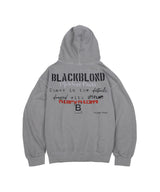 BBD ヴィンテージ クラッシュ ピグメント パーカー (Gray)