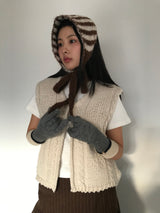 [MD Pick] ハンネウールニットベスト (3color)