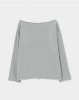 [MADE] Tanda Overfit Boat Neck Long Sleeve Tee