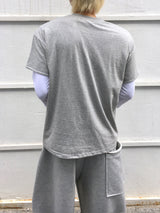 トーキョー レイヤリング クロップ ショートスリーブ Tシャツ 3C
