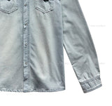 Icy Western Pocket Denim Shirt