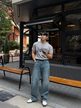 リュージュセミマッスルフィットショートスリーブTシャツ