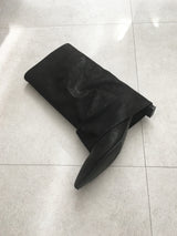 Stiletto warmer wrinkle boots