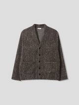 Mohair grunge cardigan 3color