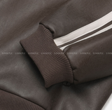  Mirei Two-Way Double Line Biker Leather Jacket