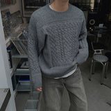 ASCLO リンクエンボシングニット(3color)