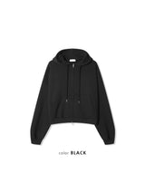 Eric Cropped Zip Hoodie