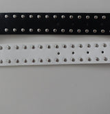 オバールスタッドベルト(WHITE, BLACK 2COLORS!)